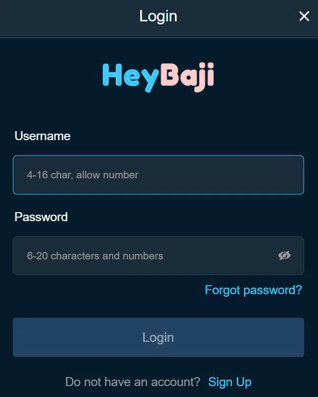 login heybaji